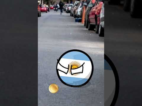 "Cuando encuentras una moneda" #countryballs #shorts #humor #viral #meme #shortvideo