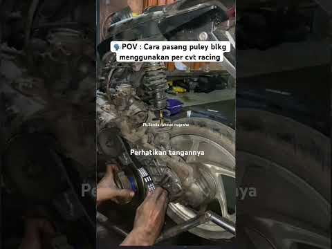 Cara mudah pasang per cvt racing #trendingshorts #motorcycle #meme #mekanik #funny #memes #boreup